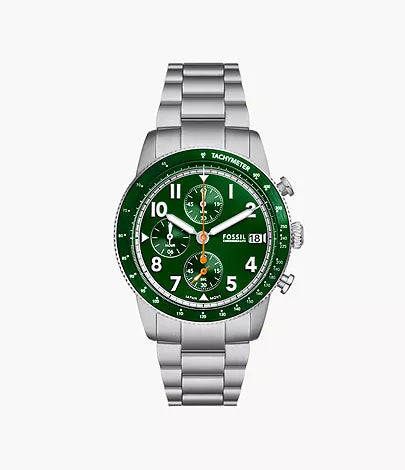 Men's Fossil Sport Tourer Chronograph Stainless Steel Watch - FS6048